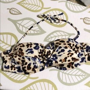 Victoria’s Secret cheetah print swim top